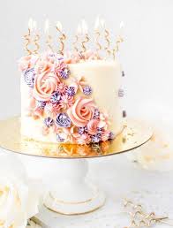 20 Creative Photo Of Pretty Birthday Cakes Pretty Birthday Cakes Vanilla Buttercream Pretty Birthday Cakes Birthday Cake With Flowers Unique Birthday Cakes