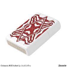 Crimson Ace Ticket Zippo Lighter Zazzle Com In 2020 Zippo Lighter Zippo Zippo Lighter Matte