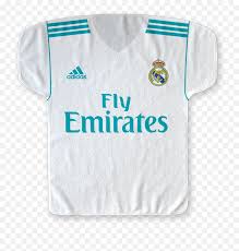 Soccer player, real madrid 2018, sports equipment, competition event, jersey png. Real Madrid Fly Emirates Logo Png Free Transparent Png Images Pngaaa Com