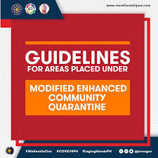 Mecq guidelines 2021 davao city. Info Mecq Guidelines Modified Enhanced Community Quarantine It S More Fun With Juan