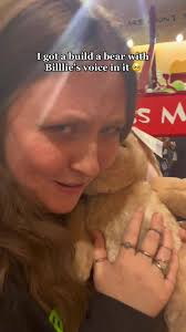 Billie Bear 🤍 #billieeilish #eilishcovers #buildabear #DanceWithTurboTax  #fypシ #bunny #billiebear #crying #comfortbunny