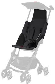 Gb Pockit Go Fabric Kit Satin Black Baby Stroller Pushchair Pram Supremestroller Parents Fabric Kit Stroller Travel Stroller