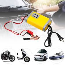 For vehicles that aren't used often, a battery charger or maintainer can assure your battery stays charged. Automotive Car Battery Maintainer Charger 12v Portable Auto Trickle Boat Motorcycle Parts Battery Testers Chargers
