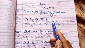 Name the animals that the small fish eats. Science Chapter 1 Food Class 4th Write Question And Answer Youtube