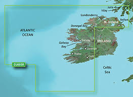 Landkarten zum herunterladen weltkarte, landkarte: Garmin Bluechart G3 Vision Hd Veu005r Ireland West Coast Irland Westkuste Echolotzentrum De
