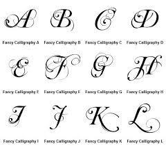 Sometimes plain words just won't do. Capital Letters Cursive Letters Fancy Calligraphy Letters Alphabet Lettering Alphabet