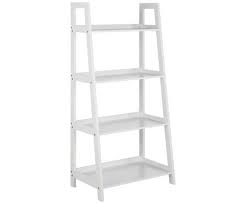Leiter Regal Wally Weiss Hochglanz Regal Standregal Leiterregal Weiss