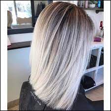 Balayage Blond Kurze Haare Archives My Salon Einfache Frisuren Hair Color For Black Hair Short Hair Balayage Straight Blonde Hair
