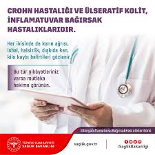Ağızdan anüse kadar sindirim sisteminin herhangi bir bölümünde ya da aynı anda birkaç farklı bölümünde aralıklı iltihaplar ile kendinı gösterir. Crohn Hastaligi Ve Ulseratif T C Saglik Bakanligi Facebook