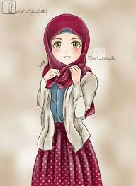 Gambar animasi muslimah pakai headset / 30 gambar anime. Animated Hijab Girl Profile Pic Novocom Top
