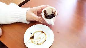 kahve falinda topuklu ayakkabi gormek