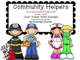 Community Helpers Power Point And Ela Activities In Pdf File Grades 1 2