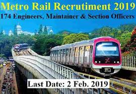 Bmrcl Careers Making Opportunity Metro Rail Jobs For 174 Maintainer Jr Engineers Section Officer Posts