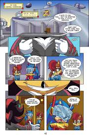 No Zone Archives Issue 1 Pg42 By Chauvels Sonic Sonic Art Sonic Funny