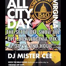Stream The Set It Off Show All City Day Virginia Mix Rock The Bells Radio Sirius Xm 4 28 21 2nd Hour By Dj Mister Cee Listen Online For Free On Soundcloud