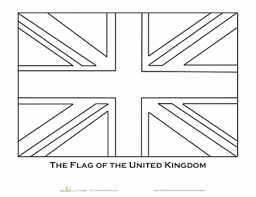 British Flag Worksheet Education Com Flag Coloring Pages British Flag Coloring Pages