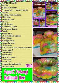 Resepi agar agar kering sukatan cawan mudah via. Agar Agar Pelangi Recipes Agar Food