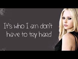 Avril Lavigne Lyric Quotes. QuotesGram via Relatably.com
