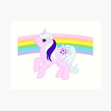 Vintage my little pony kawaii room vintage fashion vintage style vintage toys sculpting charmed deviantart my favorite things. My Little Pony Vintage Illustration Art Print By Blindvice Redbubble