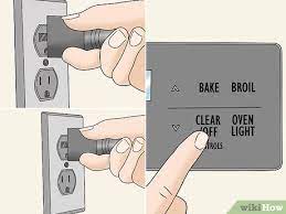 Move the latch arm to the left to unlock the door. 3 Ways To Unlock An Oven Wikihow