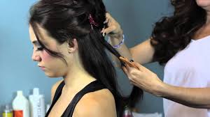 Then, close the shears over your hair and open them. Removing The Bulk From Thick Curly Hair Dress Your Tresses Youtube