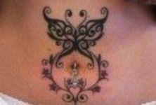 Black and grey celtic belly button tattoo for girl. 34 Belly Tattoos Ideas Belly Tattoos Tattoos Belly Button Tattoos