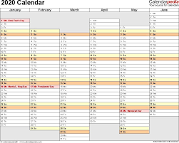 2020 Calendar Download 17 Free Printable Excel Templates Free Printable Calendar Templates Excel Calendar Excel Calendar Template