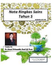 Report buku teks sains tingkatan 5. Nota Ringkas Sains Pdf Nota Ringkas Sains Tahun 5 Berdasarkan Buku Teks Disediakan Oleh En Ahmad Hishanuddin Ramli Pocats Sebarang Sumbangan Boleh Course Hero