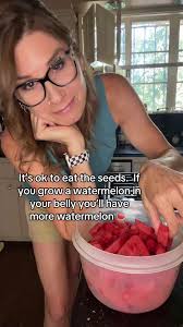 Watermelon Seed Pregnancy Announcement