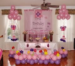 Balloon Decorations Various Balloon Decor Gigs Balloon Decor Twisting Simple Birthday Decorations Birthday Decorations At Home First Birthday Decorations