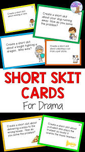 Use These Drama Scenario Cards For Elementary Students To Make Short Skits In Partners Teachingdrama Drama Drama Education Drama Activities Drama For Kids