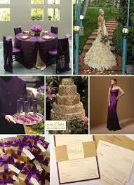 Our Wedding Colors Are Light Mocha And Ivory Weddingbee Purple And Gold Wedding Wedding Colors Plum Wedding