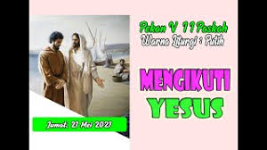 Renungan harian / renungan mei 2021. Renungan Harian Katolik I Jumat 21 Mei 2021 Youtube