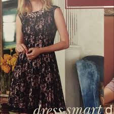Dress Barn Beautiful Black Lace Dress I Bought At Dress Barn It S A Beautiful Elegant Black Lace Dress I M Short So It Fi Black Lace Dress Lace Dress Dresses
