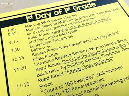 The First Day Of 1st Grade The Brown Bag Teacher First Grade Lessons First Grade Classroom First Grade Reading