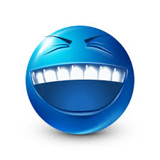 This emoji is laughing so much that it is crying tears of joy. Toothy Laugh Laughing Emoji Funny Emoji Faces Emoji Images