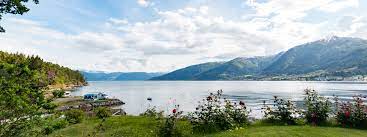 Esefjorden camping fra , vestland. Veganeset Camping English