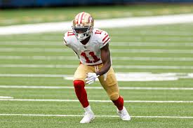 Watch 49ers Wr Brandon Aiyuk Goes Flying Hurdles Defender For Td