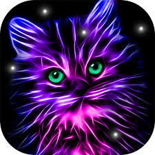 Neon Animals Wallpaper Moving Backgrounds Apk 1 4 Download Neon Animals Wallpaper Moving Backgrounds 1 4 Apk Downlo Photo Art Studio Neon Cat Animal Wallpaper