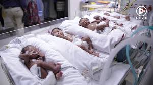 .gauteng woman has given birth to 10 babies, breaking the guinness world record held by malian halima cissé who gave birth to nine children in morocco last month. One Two Five Sa Welcomes The Buthelezi Quintuplets Youtube