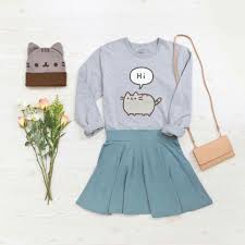 Conjunto De Pusheen Kawaii Clothes Fashion Cool Outfits
