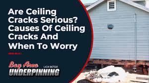 New construction homes commonly go through settling periods for a few years after the house is built. Are Ceiling Cracks Serious Causes Of Ceiling Cracks And When To Worry