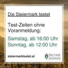 Bei einem positiven test in einem betrieb erfolgt die meldung an die gesundheitsbehörde durch die jeweiligen testverantwortlichen. Land Steiermark Photos Facebook