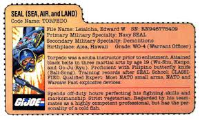 Also, i really wish some company would make an awesome gi joe open world video game. The G I Joe Rolodex The Digital File Card Repository 3djoes