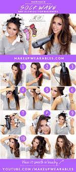 Hair Hack Kylie Jenner Waves With An Easy Sock Blow Out