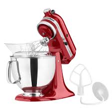 Choosing between a gas or electric oven. Small Kitchen Appliances Kitchen Aid Artisan Series Tilt Head Stand Mixer Empire Red Model Ksm150pser Home Garden