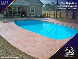 The Majestic San Juan Pools Fiberglass Pools Fiberglass Swimming Pools San Juan Pools
