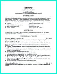 Data Analyst Resume Will Describe Your Professional Profile Skills Education And Experience The Job Data Analyst Job Resume Samples Business Analyst Resume