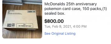 How much are mcdonalds pokemon cards worth. Scalpers Are Lovin Mcdonald S Pokemon Tcg Promotion Card Packs Being Sold For 5x Original Price And More Nintendo Wire