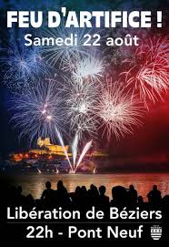 Le public nombreux pourra profiter du spectacle pyrotechnique à partir le plus agendaou.fr voir le feu depuis dinard: Beziers Fete De La Liberation De Beziers Samedi 22 Aout Feu D Artifice